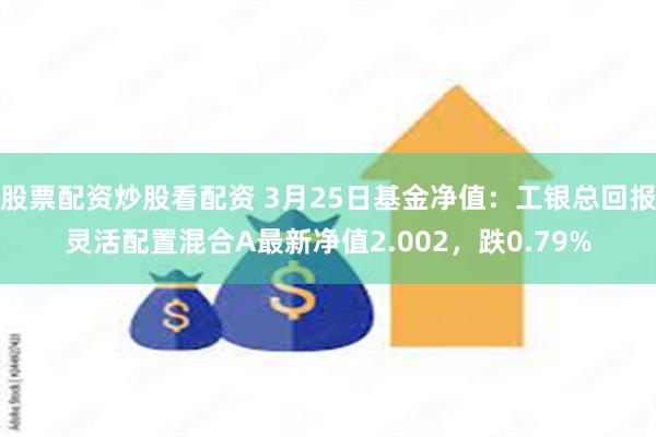 股票配资炒股看配资 3月25日基金净值：工银总回报灵活配置混合A最新净值2.002，跌0.79%